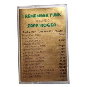 I Remember Vol. 5 Funk Zapp/Roger Rare Compilation Tested Cassette 1980-1989